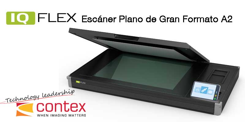 Escaner plano A2 Contex IQ FLEX